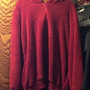 🔆 3/4 Zip Maroon Pullover XL🔆